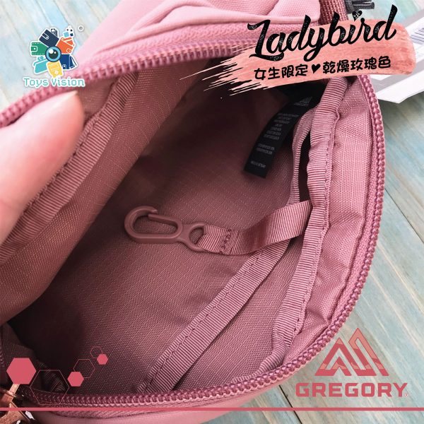 Gregory Ladybird Crossbody bag 1L Pink