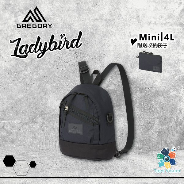 Gregory Ladybird 2way mini backpack Black
