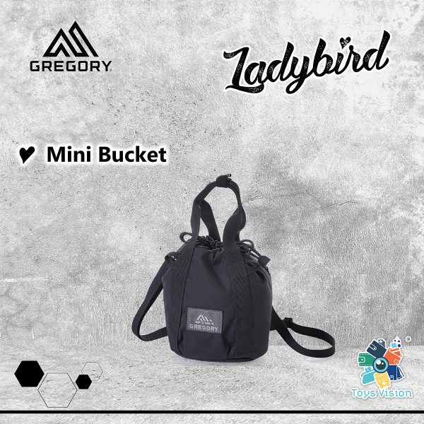 Gregory Ladybird mini bucket Black