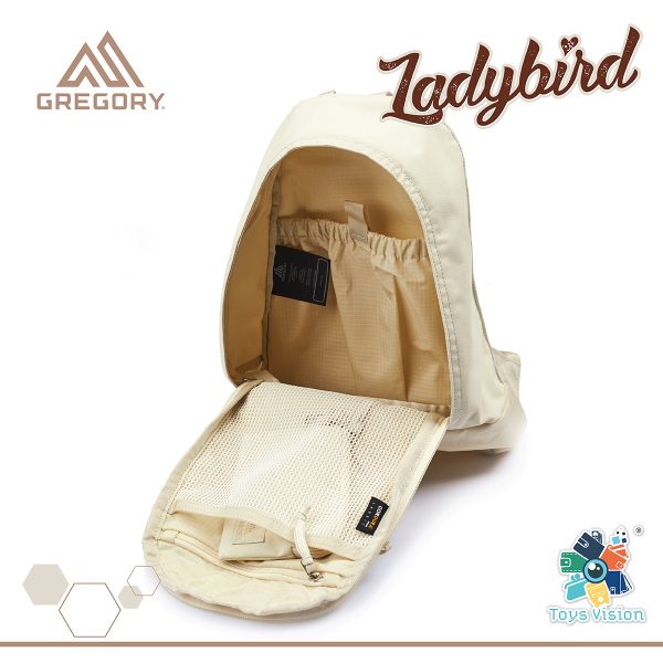 Gregory Ladybird XS backpack Brushed White