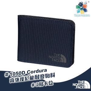 THE NORTH FACE-2fold-wallet Navy
