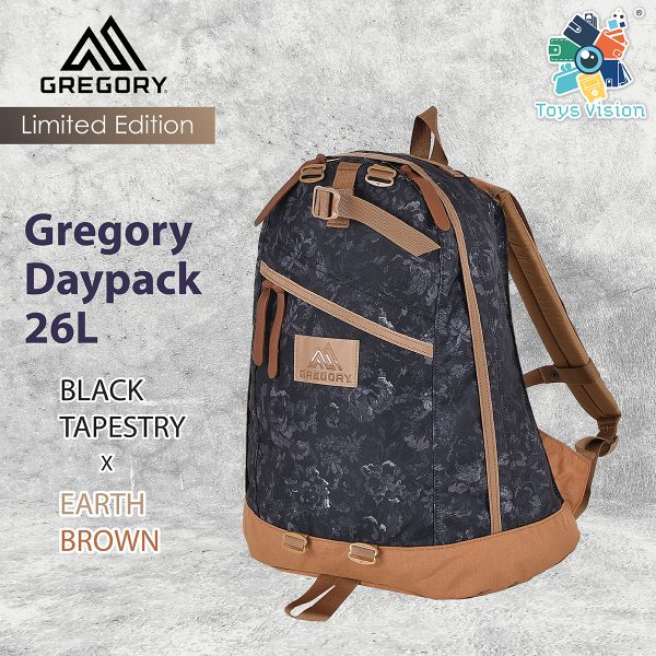 Gregory-DAY-BLACK TAPESTRY&EARTH BROWN